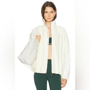 NWT NIKE Pleated Mock Neck Track Jacket XL